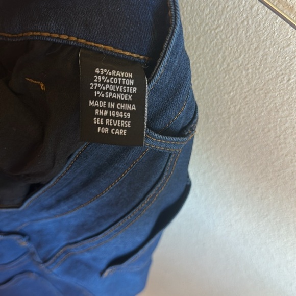 Prosperity Boot Cut Dark Wash Jeans Stretch Womens Size 32 - Picture 7 of 10